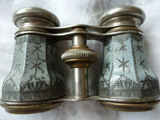Antique Lovely Collectable Ladies Opera Theatre Glasses Binochulars
