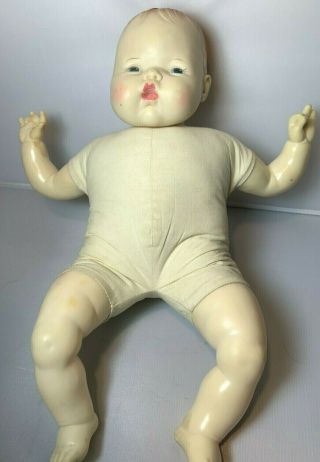 Vintage Ideal Toy Corp Doll 1983 CBS toys Thumbelina Baby Doll 4