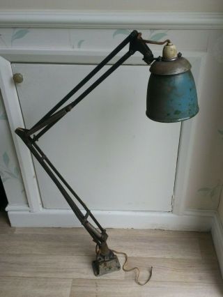 George Carwardine Anglepoise 1209 arm Industrial machine lamp Herbert Terry EDL 3