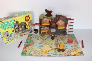 Vintage 1992 Travelling Troll Playset Toy With Accessories & Box
