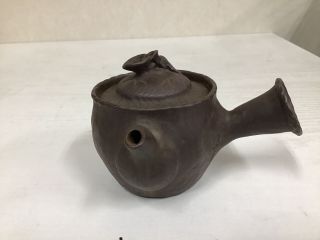 Y0079 Japanese KYUSU Banko - ware signed Teapot Tea Ceremony japan antique 2