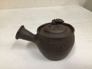 Y0079 Japanese KYUSU Banko - ware signed Teapot Tea Ceremony japan antique 3