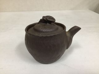 Y0079 Japanese KYUSU Banko - ware signed Teapot Tea Ceremony japan antique 5