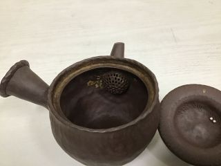 Y0079 Japanese KYUSU Banko - ware signed Teapot Tea Ceremony japan antique 6