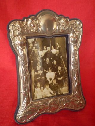 Highly Collectable Vintage Style Art Nouveau Silver Plated ? Photo Frame
