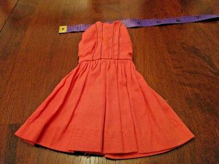 Htf Vintage Ideal Tammy Doll Sleeveless Shirt Dress Labeled 9241 Vgc