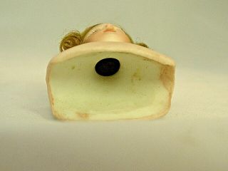 Antique German Bisque Doll Head Simon Halbig S & H Glass Eyes 5