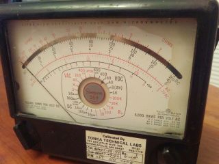 Vintage Simpson Model 269 Sensitive Volt - Ohm Micrometer Microammeter Multimeter 3