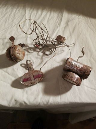 Antique Bicycle Headlight,  Turn Signal (battery Operated) With Bell