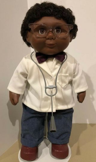 Wanna - Be Doll African American Doctor Boy Euc Vintage 1986 Cpk No Box