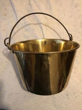 H W Haydens Copper & The American Brass Kettle Co Syrup Pail Bucket Antique