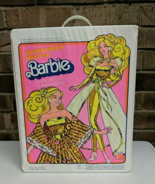 Barbie Doll 1980 White Carrying Case