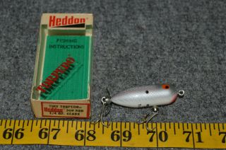 Vintage Heddon Tiny Torpedo Fishing Lure