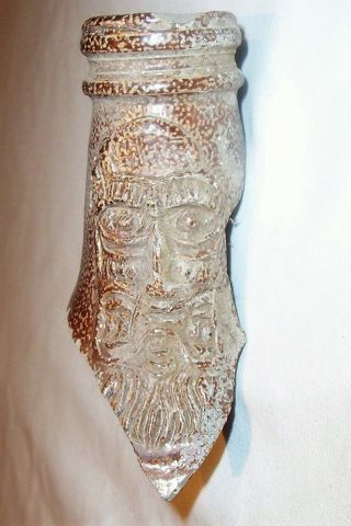 Bellarmine Face Mask 17th Century A.  D.  Bartmann Stoneware Salt Glazed (8)