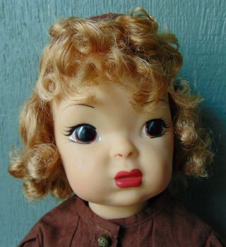 16 " Vintage Golden Blond Terri Lee Doll 1950 