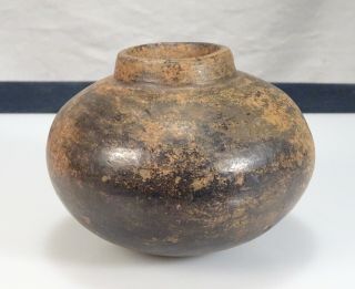 Pre Columbian Pottery Bowl Seed Pot - 57176