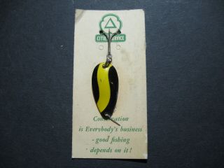 Vtg Cities Service Co.  Oil Gas Advertising Promotion Fishing Lure Fish Hook