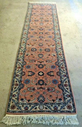 Fine Quality Large Wool Hand Knotted Persian Rug Carpet Runner