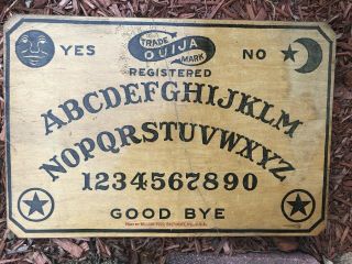 1919 To 1938 Antique Wooden Ouija Board William Fuld,  Baltimore