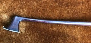 Quality Old Antique Violin Bow Unmarked Unbranded France?? French??