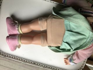 Vintage 80’s Cricket Doll w/ Clothes and Shoes and Cassette.  She 4