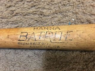 Antique Vintage Cupped Batrite Wood Baseball Bat Ok’d By Jim Whatley 32” Cup Bat