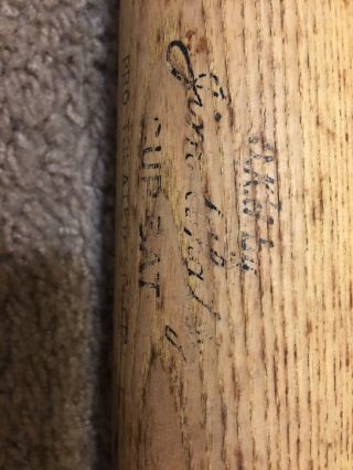 Antique Vintage CUPPED BATRITE Wood Baseball Bat OK’D By Jim Whatley 32” CUP BAT 4