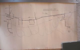 Vintage Map From Amityville To Babylon Hand Drawn For Li Forum Newspaper