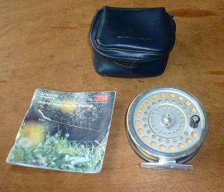 Scientific Anglers System 9 Fly Fishing Reel - Hardy - W/ Case,  Booklet,  Line