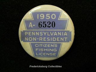1950 Pennsylvania Non - Resident Citizen 