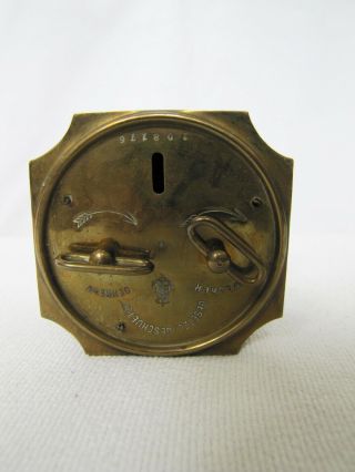 Antique German GB,  GUSTAV BECKER Alarm clock 5