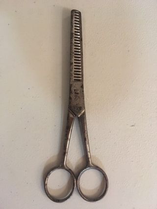 Vintage Antique S.  R.  Droescher Hair Cutting Scissors Taper Germany