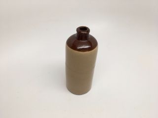 Antique/VTG Miniature 5” Glazed Stoneware Bottle Jug - Made in USA 2