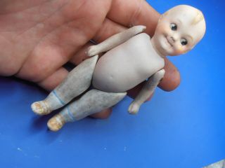 Rar Antique Dolls German Bisque Doll Googly Kewpie Heubach,  Limbach 1900