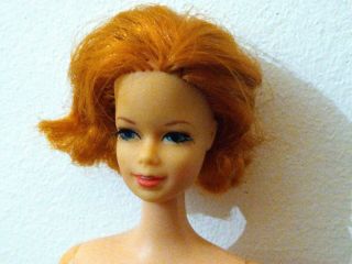 Vintage Barbie Stacey Short Flip Tnt Titian Red Hair Japan