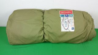 Vintage Hirsch - Weis Canvas / Flannel / Down Heavy Sleeping Bag