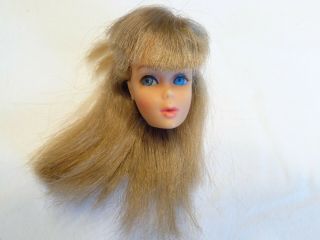 Vintage Barbie Tnt Twist & Turn Light Brown Barbie Head