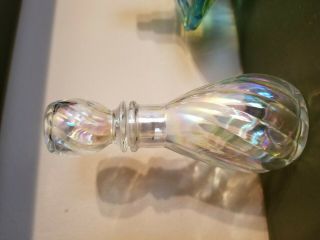 Vintage 4 " Glass Perfume Bottle