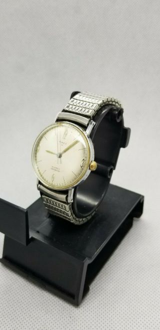 VINTAGE MEN AUTOMATIC TIMEX 21 JEWELS 1968 RUNNING 4