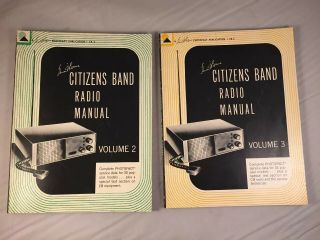Vintage Sams Photofact Cb Radio Series - 2 Issues 