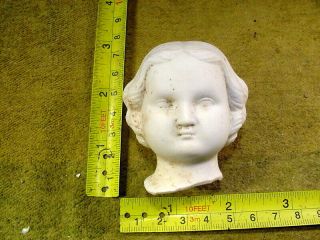 Excavated Vintage Victorian Shoulder Plate Doll Head Age1860 Kister Art 13317