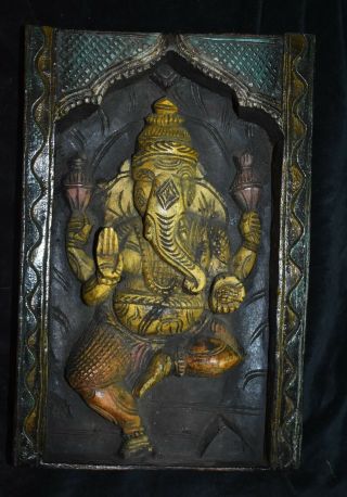 Orig $399 Nepal/tibet Shamans Ganesh Altar 1900s 14 " Prov