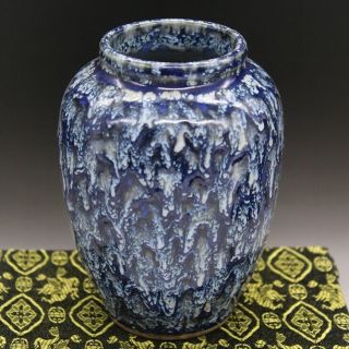 Chinese Old Hand Painted Fancy Glaze Porcelain Storage Jar C02