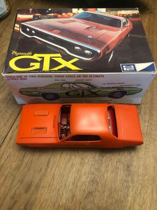1960’s Mpc Plymouth Gtx Box,  Car - Restoration
