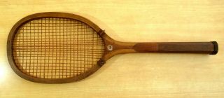 2 Antique Wood Tennis Racquets Narragansett Tournament HORSMAN NEWPORT c.  1905 7