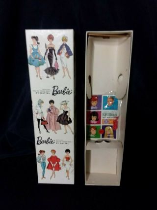 Vintage Barbie 1962 Empty Box Stock 850 Brunette