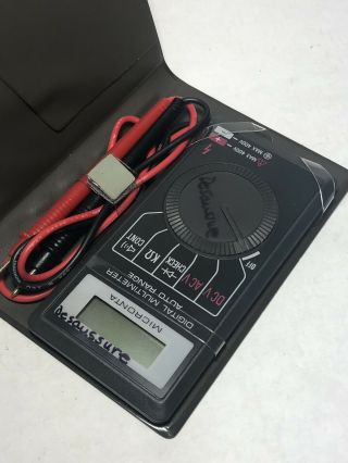 Vintage Micronta LCD Digital Autoranging Pocket Multimeter 22 - 171 Radio Shack 2