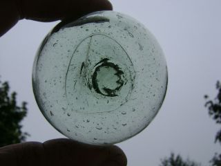 (1019) 2.  46 Inch Walt Pich Book 7 - A Net Japanese Glass Float Ball Buoy Bouy