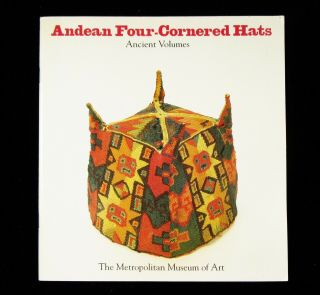 Book Andean Four - Cornered Hats Pre - Columbian Textile Art Wari Tiahuanaco Andes