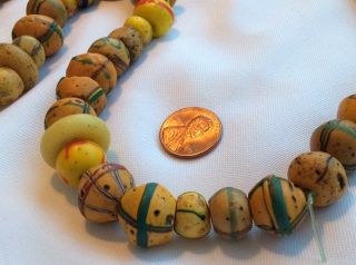 Vintage African King or Chief’s Venetian Beads.  Antique. 6